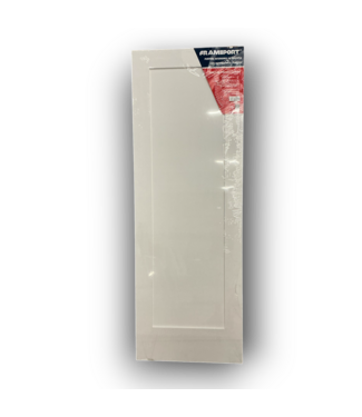 Bud's Warehouse 55058 28 X 80 1 Panel White Shaker Door Pine Wood