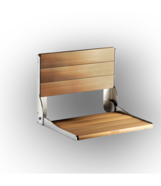 Bud's Warehouse 55062 Solid Teak Wood Shower And Bath Stool