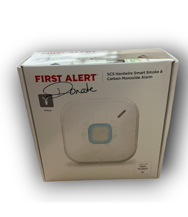 Bud's Warehouse 55065 Hardwire Smoke & Carbon Monoxide Alarm