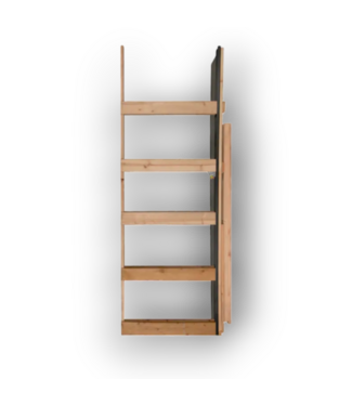 Bud's Warehouse 55067 32 X 80 Wood N Steel Pocket Door & Hardware