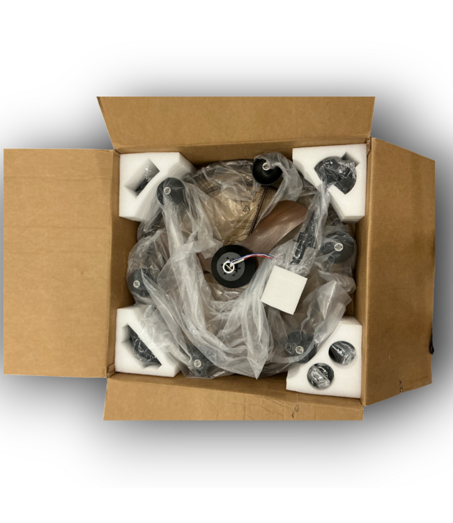 Bud's Warehouse 55076 Chandelier-style Ceiling Fan With Lights