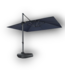 Bud's Warehouse 55080 Navy Crank Patio Umbrella & Base 13'w X 10'l