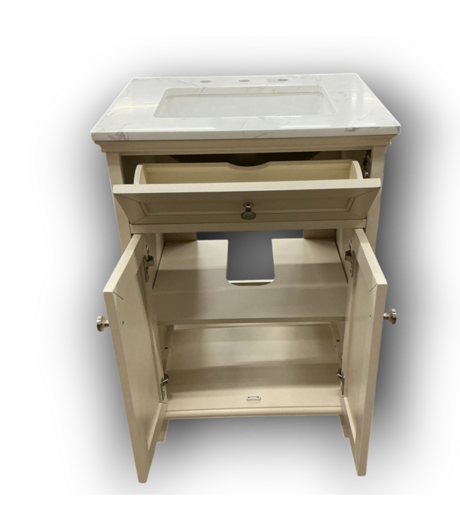 Bud's Warehouse 55063 Beige Bathroom Vanity