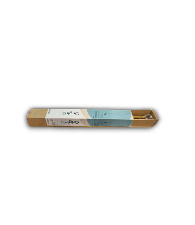 55081 36 To 72 Brushed Gold Finish Drapery Rod Set