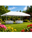 Bud's Warehouse 55073 White Polyester Tent 15' X 10'