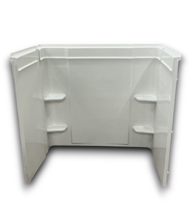 Bud's Warehouse 55091 White Acrylic 3-pc Shower Wall Panels