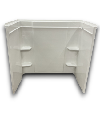 Bud's Warehouse 55091 White Acrylic 3-pc Shower Wall Panels