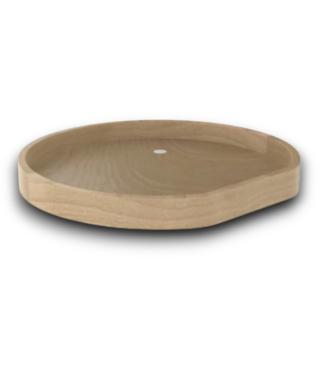 Bud's Warehouse 55100 1-tier Natural Lazy Susan