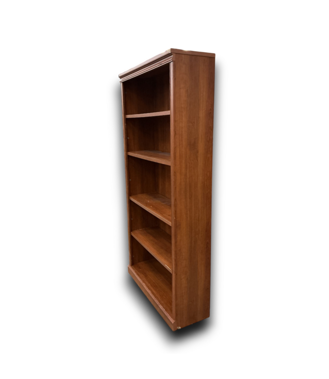 Bud's Warehouse 55089 Warm Walnut Bookcase