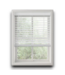 55090 72” X 64” 2” White Wood Cordless Blinds