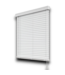 Bud's Warehouse 55103 70 X 48 “ White Cordless Wood Blinds
