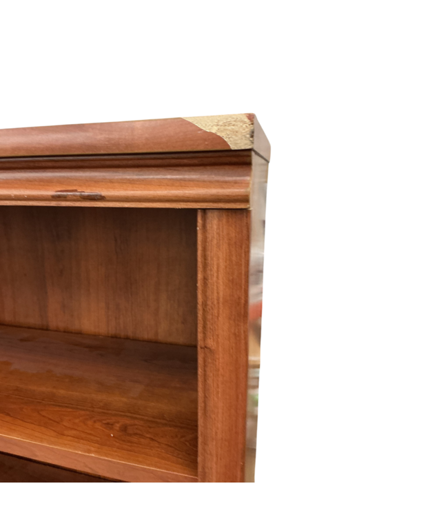 Bud's Warehouse 55089 Warm Walnut Bookcase