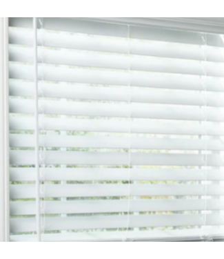 Bud's Warehouse 55105 70 X 48 White Wood Cordless Blinds