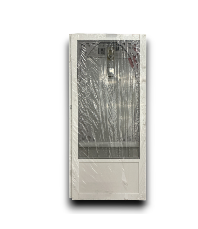 Bud's Warehouse 55106 36 X 80 White Single Hinged Vinyl Screen Door