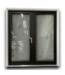 55108 Full Lite Black Prehung French Exterior Door 71.25"w