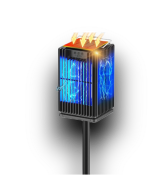 Bud's Warehouse 55112 Solar Bug Zapper Type C. Led Light Waterproof