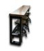 Bud's Warehouse 55118 Industrial Style Pub Table Set