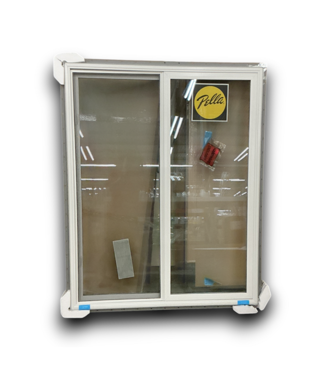 Bud's Warehouse 55119 60 X 48 White Vinyl Sliding Window With Screen