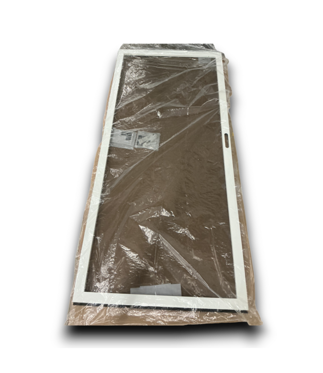 Bud's Warehouse 55113 250 Series White Vinyl Sliding Patio Door With Blinds 71.25"w