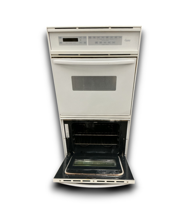 55136 White Electric Double Wall Oven 27"w