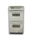 55136 White Electric Double Wall Oven 27"w