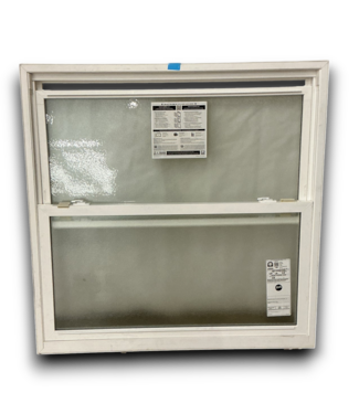 Bud's Warehouse 55137 Double Hung White Slider Window 47.625" X 47.625"