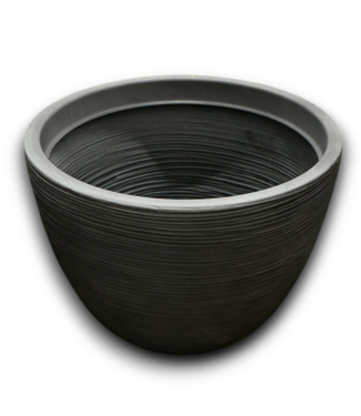 Bud's Warehouse 55140 Cement Resin Round Planter