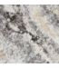 Bud's Warehouse 55143 Grey & Cream Swirl Area Rug 2' X 8'