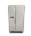 Bud's Warehouse 55145 Side By Side Refrigerator With External Dispenser White 36"