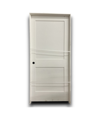 Bud's Warehouse 55147 2 Panel Solid Core Prehung Right Hand Inswing Interior Door 36"w