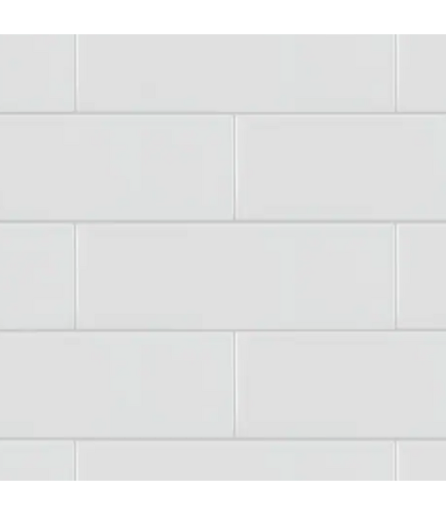 Bud's Warehouse 55152 Glossy Grey Ceramic Wall Tile 20-boxes (193 Sq. Ft.)