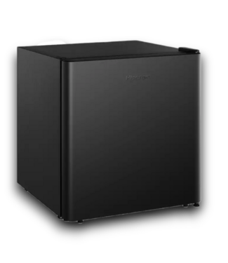 Bud's Warehouse 55157 Black 1.6 Cubic Feet Mini Fridge
