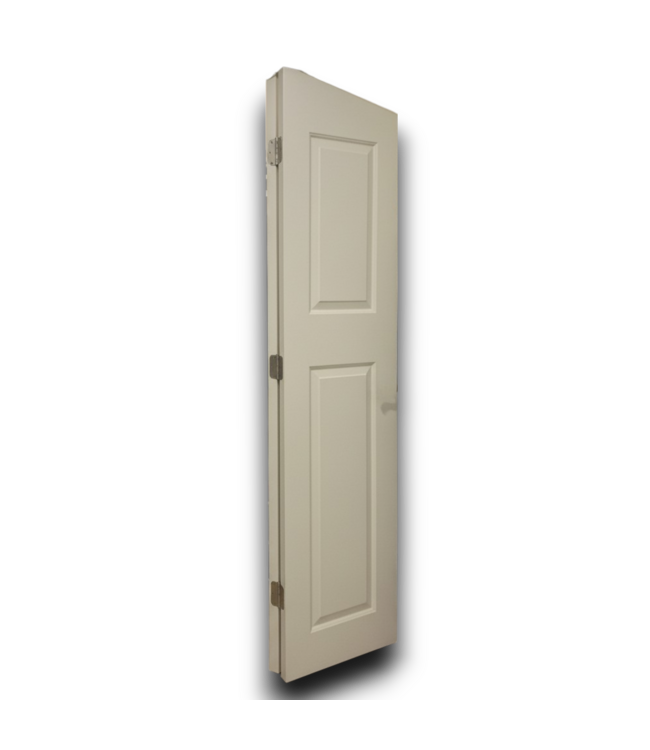 55162 36 X 80 Primed 2 Panel Hollow Bifold Door