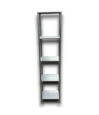 Bud's Warehouse 55165 Aluminum 4-tier Shelving Unit