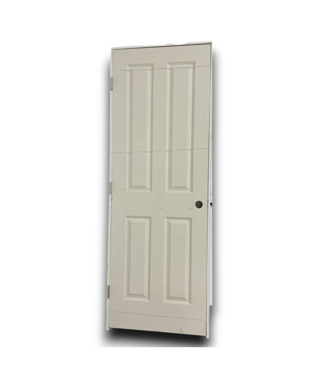 Bud's Warehouse 55170 28 X 80 Prehung 4 Panel Primed Interior Door