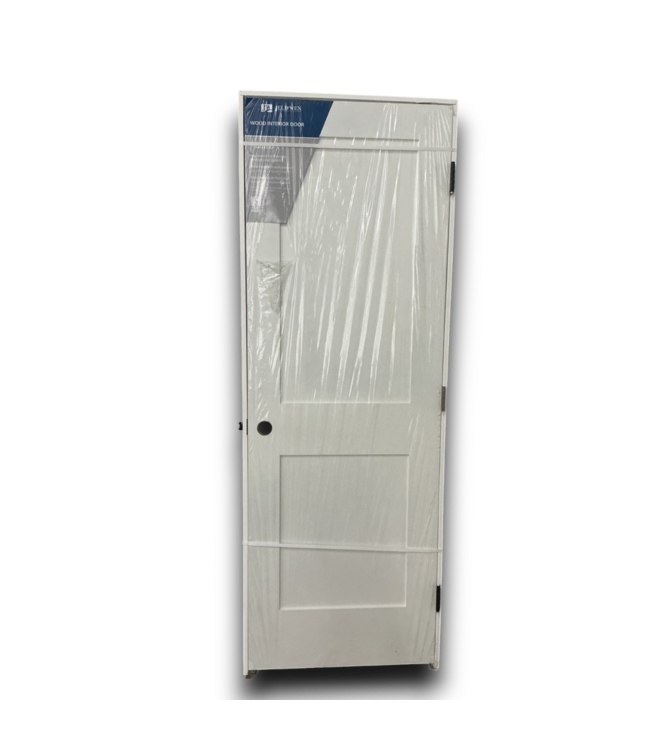 Bud's Warehouse 55171 28 X 80 White Finished Interior Prehung Door