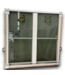 55172 72 X 72 White Vinyl Double Hung Window