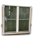Bud's Warehouse 55172 72 X 72 White Vinyl Double Hung Window