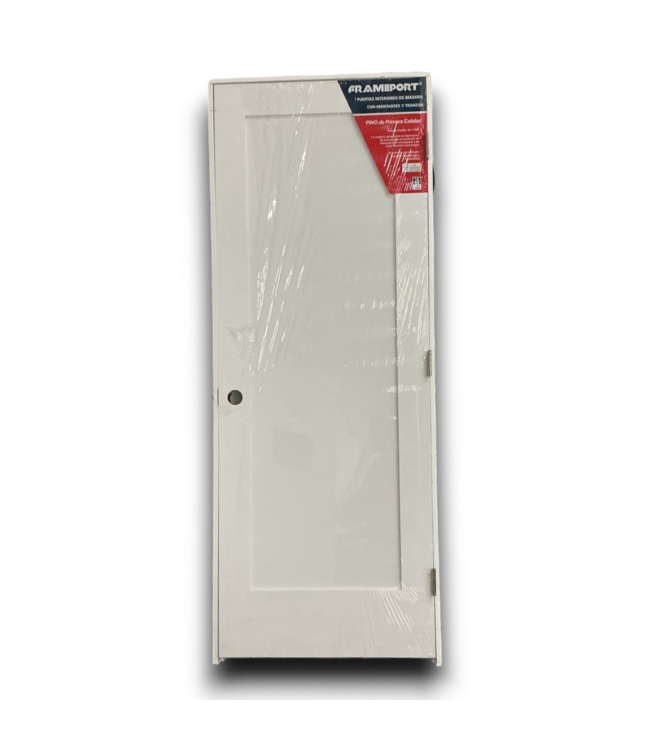 Bud's Warehouse 55176 30 X 80 Prehung Single Panel Interior Door