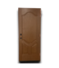 Bud's Warehouse 55178 32 X 80:walnut Oak 3 Panel Exterior Door