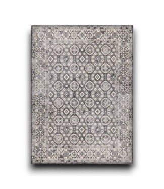 Bud's Warehouse 55188 8 X 10 Grey Geometric Rectangular Area Rug