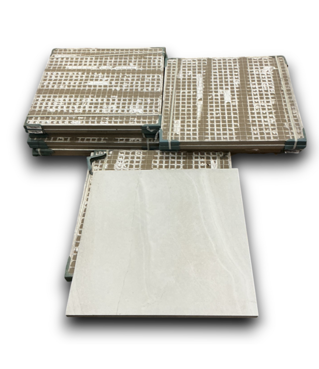 Bud's Warehouse 55189 Artic Mist Porcelain Tile 24" X 24" Set Of 21-pcs