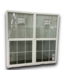 55191 72 X 72 White Vinyl Double Wide Window