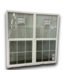 Bud's Warehouse 55191 72 X 72 White Vinyl Double Wide Window