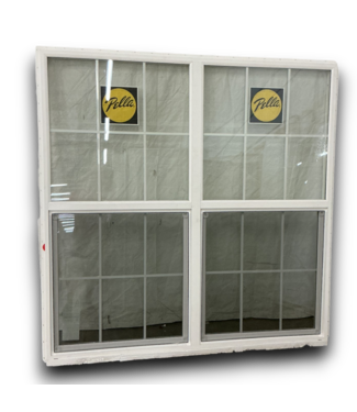 Bud's Warehouse 55191 72 X 72 White Vinyl Double Wide Window