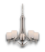 55194 5 Light Silver Satin Nickel Chandelier