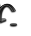 55197 Matte Black 1-handle Bathroom Sink Faucet