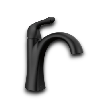Bud's Warehouse 55197 Matte Black 1-handle Bathroom Sink Faucet