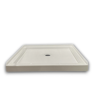 Bud's Warehouse 55206 White Acrylic Shower Base 36" X 36"
