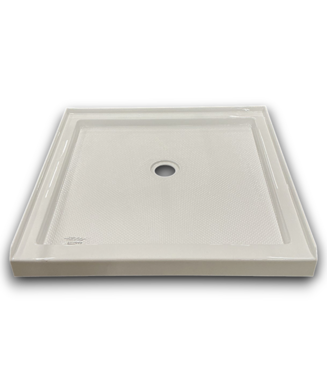 55206 White Acrylic Shower Base 36" X 36"